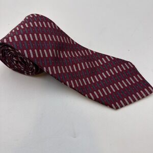 591 )   JOS.A.BANK  MEN'S  TIE  100%  SILK 56"X3 1/2" MADE IN ITALY